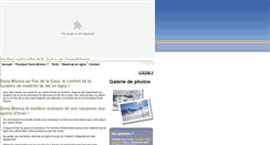 Desktop Screenshot of duna-blanca.com